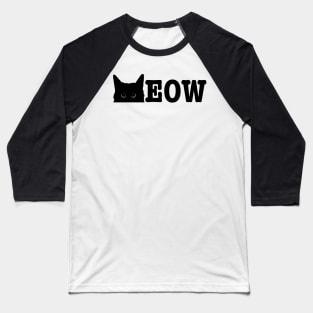 Cat Miaw Lovers-Cat Lover Baseball T-Shirt